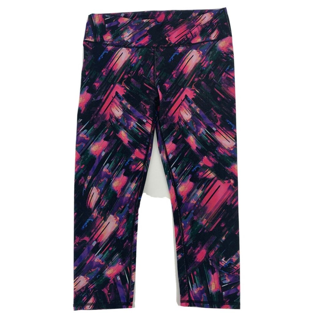 Women's Fabletics Salar Capri Athletic Leggings Yoga‎ Multicolor